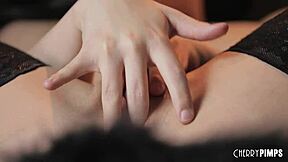 Glamorous Whitney Wright Fingers Trimmed Pussy In Lingerie