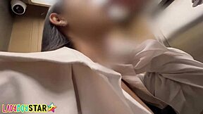 i blasted cum on this curvy ladyboy's face after rough anal pounding 😍💦