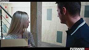 Cute Petite Blonde Creampied By Horny Futa Shemale Amirah Adara Horror Parody!