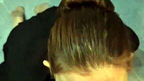 got more time to fuck brunette neighbor in bathroom