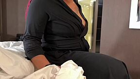 Curvy Milf Stepmom Tries Sexy Outfits For Stepdad's Big Approval