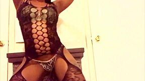 kk da beast backs it up in thong panties! 🍑💦