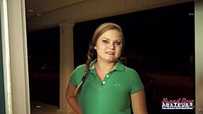 Lauren pixie cuties rimjob suck cock swallow hot cum facial!