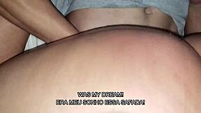 teacher hotwife teases student with car handjob then hubby joins blowjob