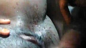made her squirt rivers first time licking that curvy wet latina ass