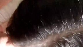 Novata deepthroats big cock till cum floods her mouth!