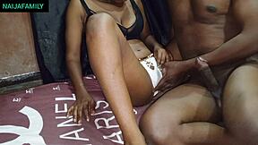 passionate ebony african teen licks clit and sucks while submissive pussy play homemade naija