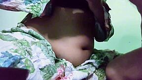 Pakistani College Girl Spreads for Stepbrother's Rough Bedroom Pussy Pounding