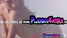 glamorous ukrainian teen gloria sol strips naked on beach