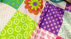 my cute stepsis fingers pussy with dildo before i fuck her socks on