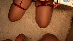 damn this 18+ redhead slut took my creampie deep in lingerie! 🔥💦 short hair pierced tits!