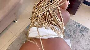 your hot stepsis heats up in the hotel room ready for rough pounding?