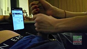 petite mexicana cheats sucking and riding big cock behind boyfriend's back