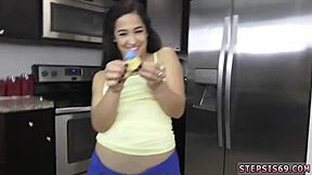 Blonde big tits teen 18+ rides devirginized in hardcore HD