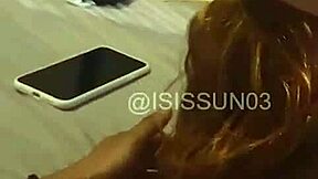 cum deep in her shaved pussy isis sun