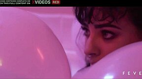 novinha bathes deepthroat balloon fetish oral fun 😍💦