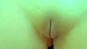 Desi college girl rubs wet shaved pussy to orgasm, takes big cock creampie close-up