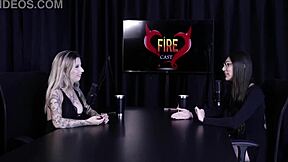 feel the thrill in melina's naughty interview?