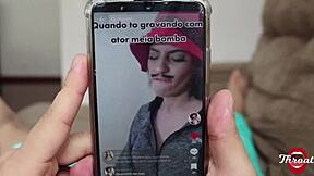 stepsis uses her bare feet to jerk and suck me off