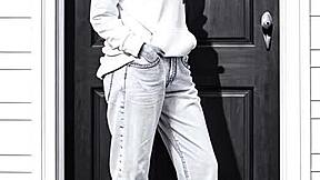 Out Of Friendzone! Redhead Teen Jerked Into Leather Bukkake Facial Dream!