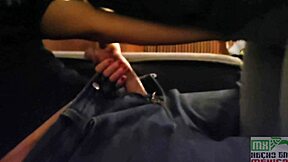 petite mexicana cheats sucking and riding big cock behind boyfriend's back