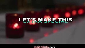 sensual seth and leana lovings shower massage turns to choking creampie doggystyle fuck