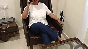 virgin stepdaughter trembles playing dirty sex game riding stepdad's monster cock first time