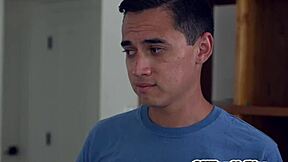 stepmom gianna tricks with diana's fake tits pounding?