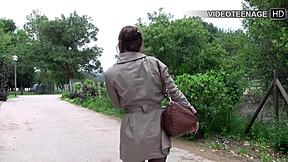 Mofos Irina Stranded Pickup Desperate Outdoor Anal Fuck