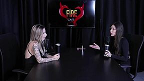 feel the thrill in melina's naughty interview?