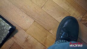 Skylar Squirts Hard on Hitachi Wet Pussy Masturbation