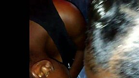 Sloppy Ebony Threesome BBW Deepthroats Big Black Cock Vs Slim