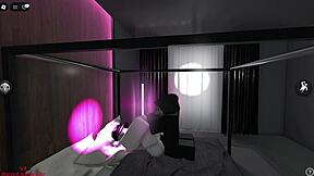 plague doctor fucks sleeping slut while boyfriend sleeps