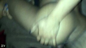 can this ebony teen handle monster black cock doggystyle till she squirts?