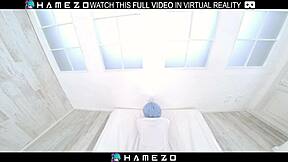 beautiful yume hanaoka sucks cock before vr fucking