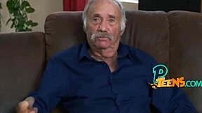 i ride this old guy's cock like crazy blonde teen pounding