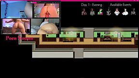 milfs villa ep 3: milf squirts creampie on teen clit lick