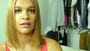 Kendall Kross Gags Deep On Stepbro's Cock Workout