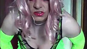 crossdressing sissy piss lover begs you fill his tube to swallow 😩💦