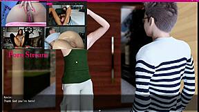 milfs villa ep 3: milf squirts creampie on teen clit lick