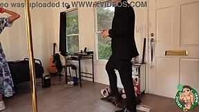 wanna watch this naughty latina girlfriend ride cock in romantic 18+ romp with aubry babcock?