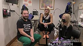 Channy Crossfire slurps dick deep then gets cum blasted 😩💦 close-up creampie action