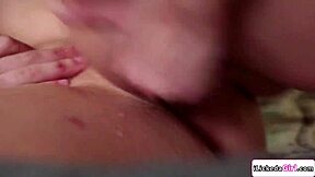 big tits lesbian forces girlfriend squirt after wild dovefuck!