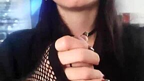 put my girl debora prado to jerk me off n got sloppy deepthroat instead uh