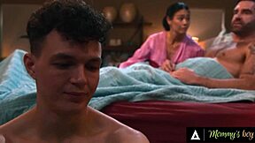 petite alexia anders fucked by stepbro next to stepmom dana 4some