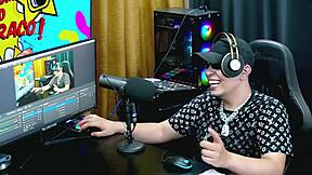 Ruan Locks Pri Melancia's Arms And Kisses Her Wet Pussy In Podcast Pöpum No Barraco