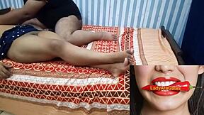 desi lovers hide for milf blowjob and pussy sex