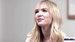 Latina Milf Boss Leads Foursome Licking with Petite Asian and Teen Employees