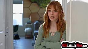 hey stepbro spikey dee and redhead stepsis madi collins get close like never before