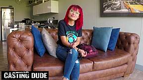 Petite 18yo Redhead Latina's Tight Ass Roughly Pounded By BWC Producer